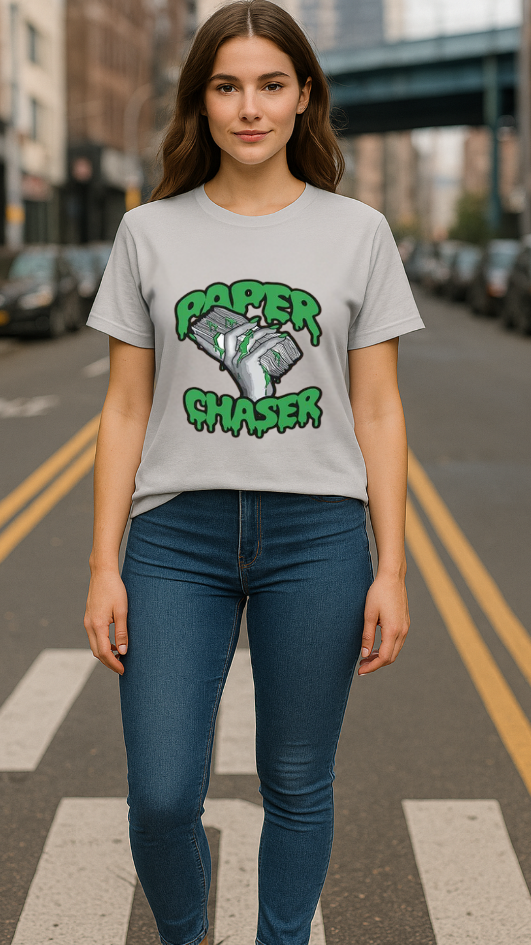 Women's Paper Chaser Streetwear Classic Fit T-shirt