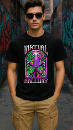 Men's Virtual Hallway Streetwear Classic Fit T-shirt