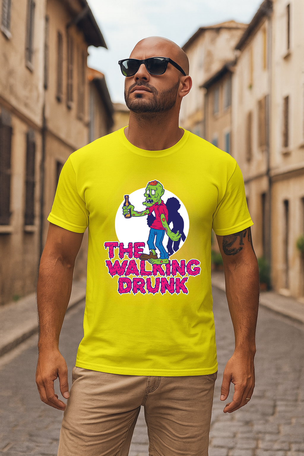 Men's The Walking Dead Streetwear Classic Fit T-shirt