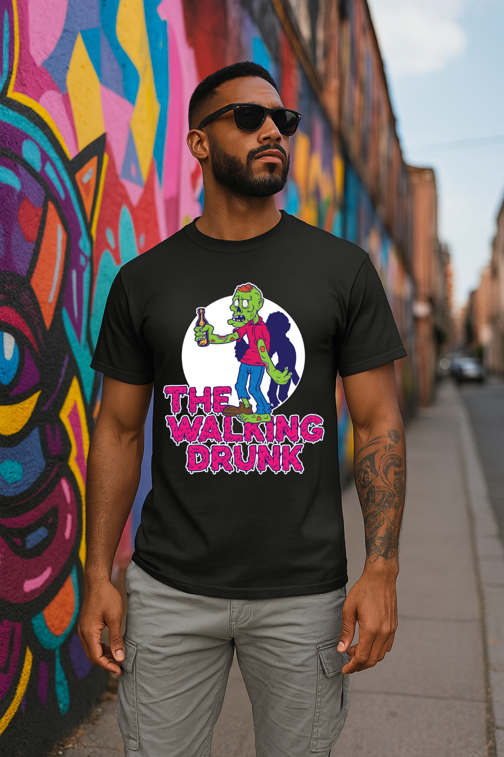 Men's The Walking Dead Streetwear Classic Fit T-shirt