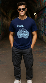 Men's Devil Streetwear Classic Fit T-shirt