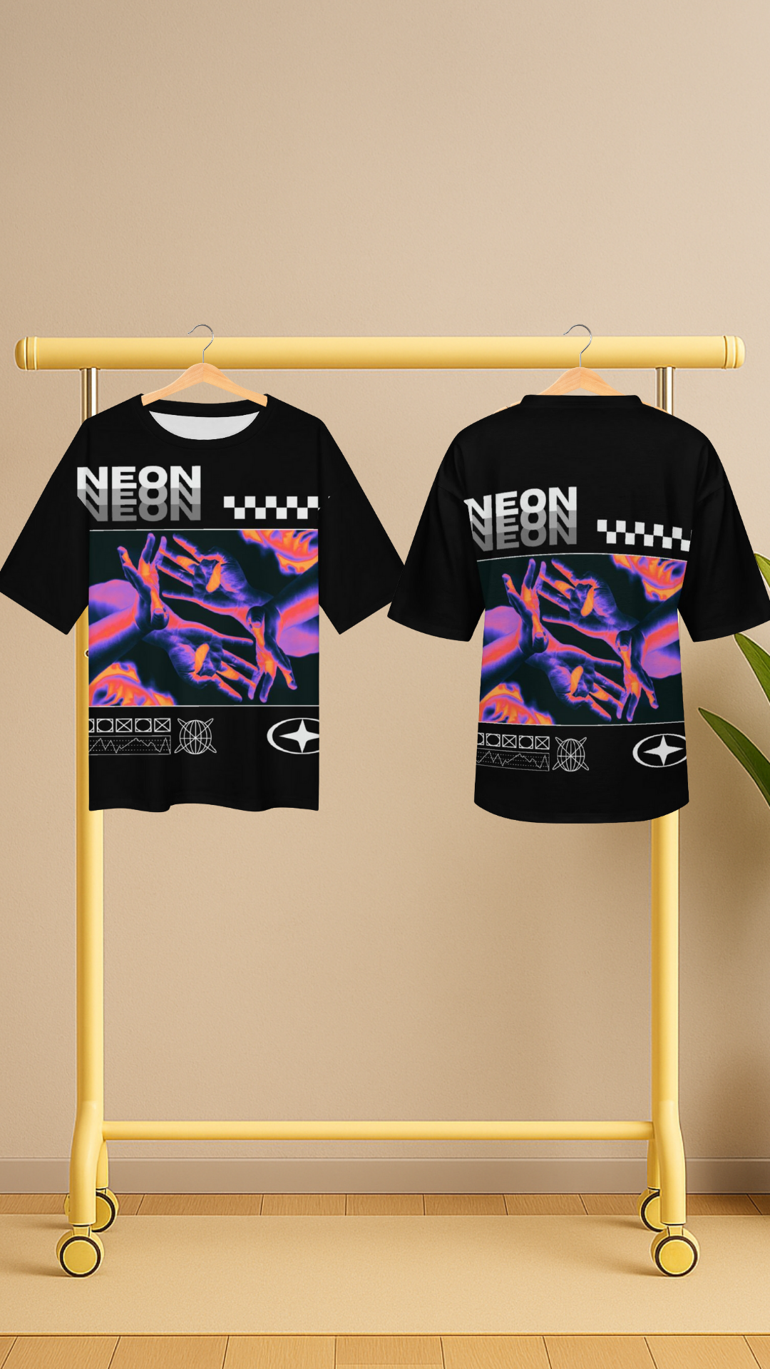 Men's You are Tripping! Acid & Punk Oversized T-shirt