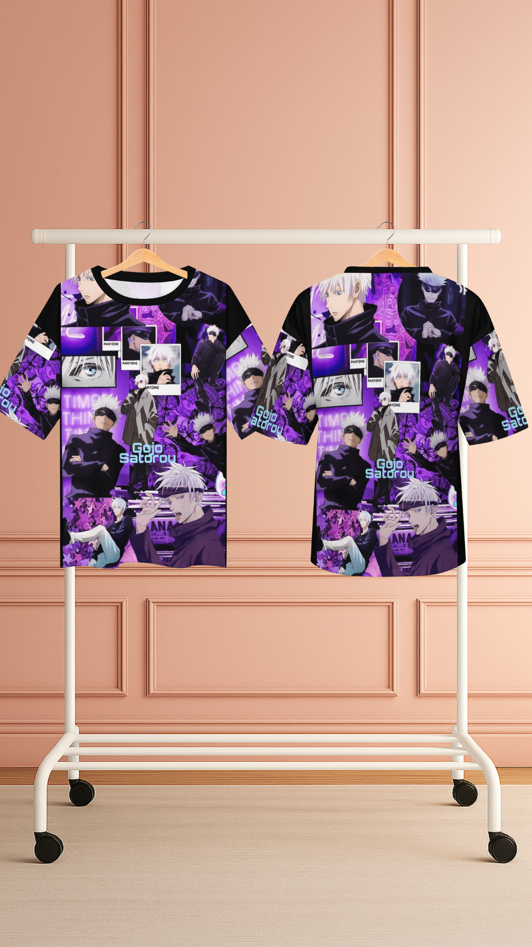 Men's Jujutsu Kaisen Clan Anime Oversized T-shirt