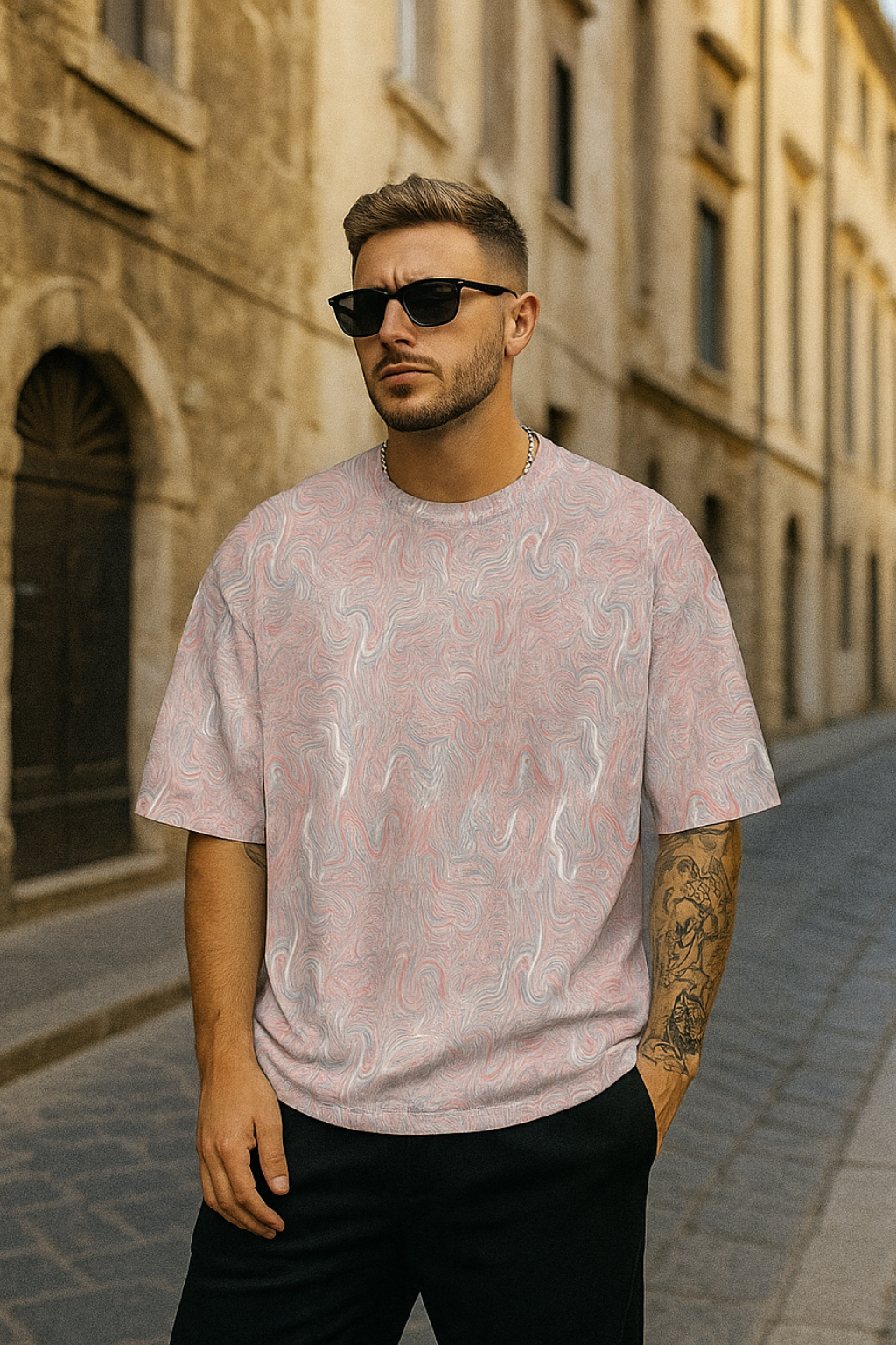 Men's Dark Matter Acid & Punk Oversized T-shirt