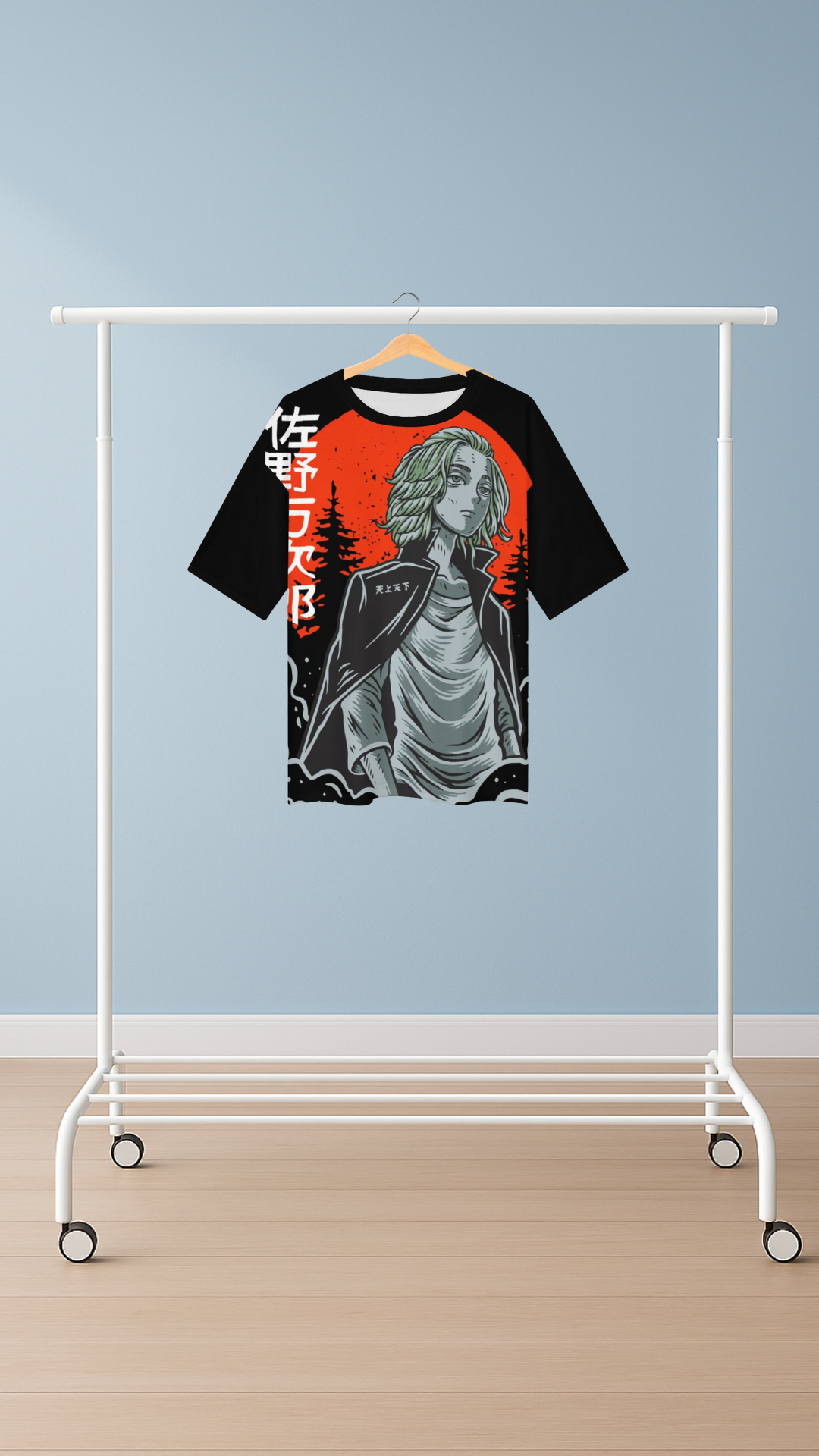 Men's Sano Manjiro Tokyo Revengers Anime Oversized T-shirt