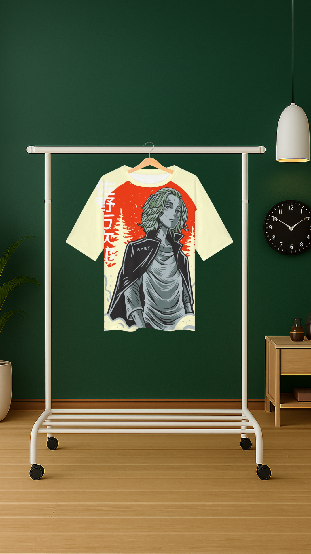 Men's Sano Manjiro Tokyo Revengers Anime Oversized T-shirt