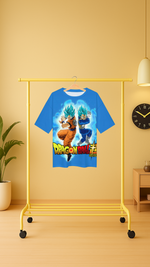 Men's Goku X Vegeta Dragon Ball Super Anime Oversized T-shirt