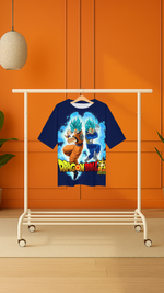 Men's Goku X Vegeta Dragon Ball Super Anime Oversized T-shirt