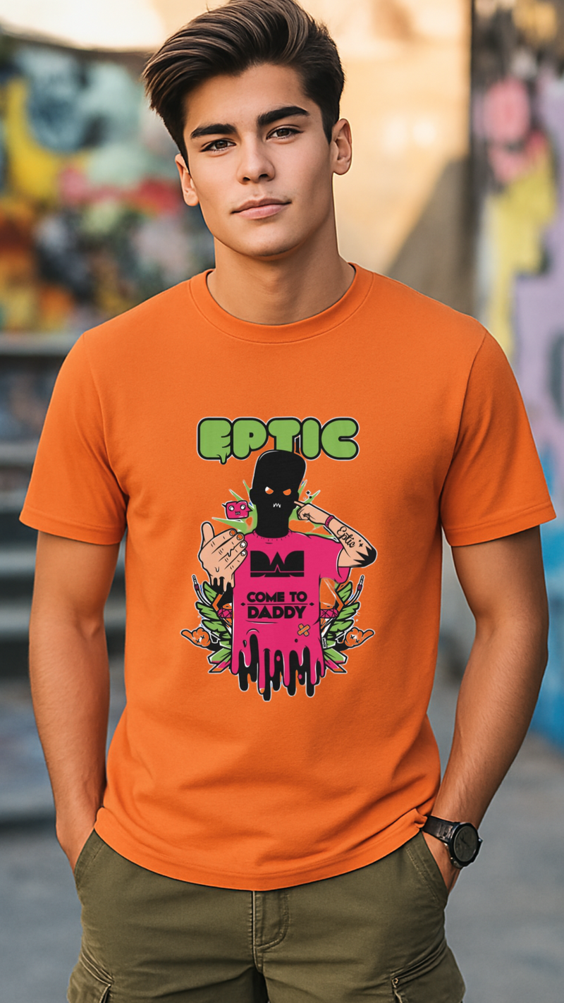Men's Come To Daddy Streetwear Classic Fit T-shirt