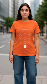 Women's Unlock Me Abstract Classic Fit T-shirt