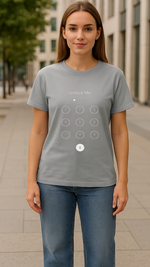 Women's Unlock Me Abstract Classic Fit T-shirt