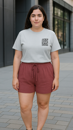 Women's Keep It Simple Abstract Classic Fit T-shirt