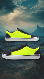 Men's Plain Solid Lace Up Shoes