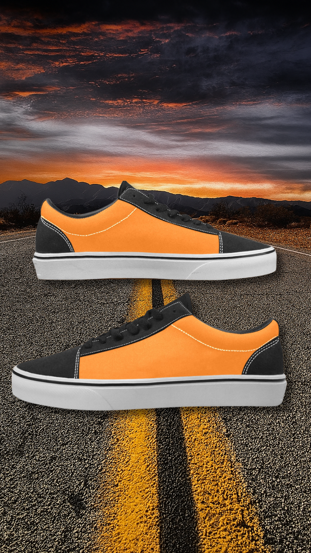 Men's Plain Solid Lace Up Shoes