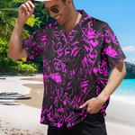 Men's Equations Abstract Half Sleeve Shirt