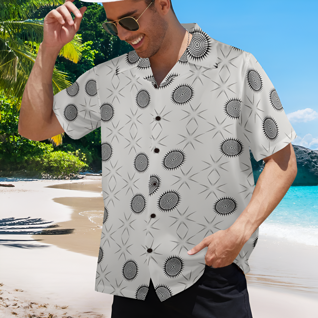 Men's Dots N Dots Abstract Half Sleeve Shirt