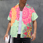 Men's Solara Mandor Abstract Half Sleeve Shirt