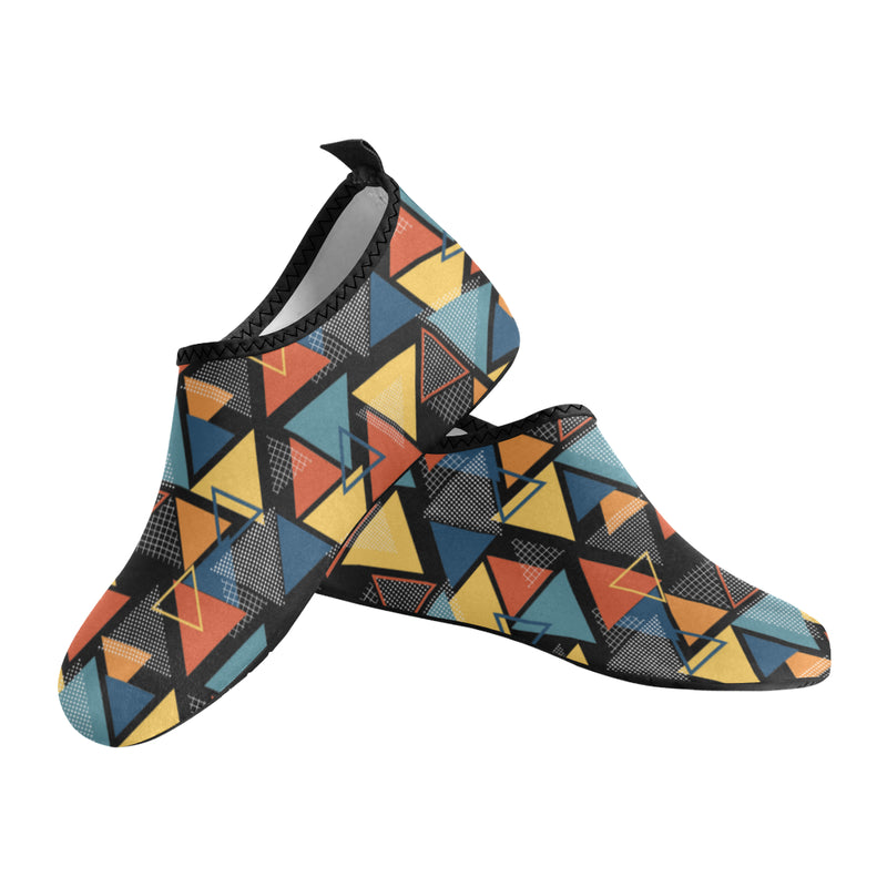 Men's Multi Triangles Abstract Barefoot Shoes