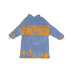 Women's One Piece Anime Blanket Hoodie