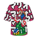 Women's Super Mario Anime Oversized T-shirt