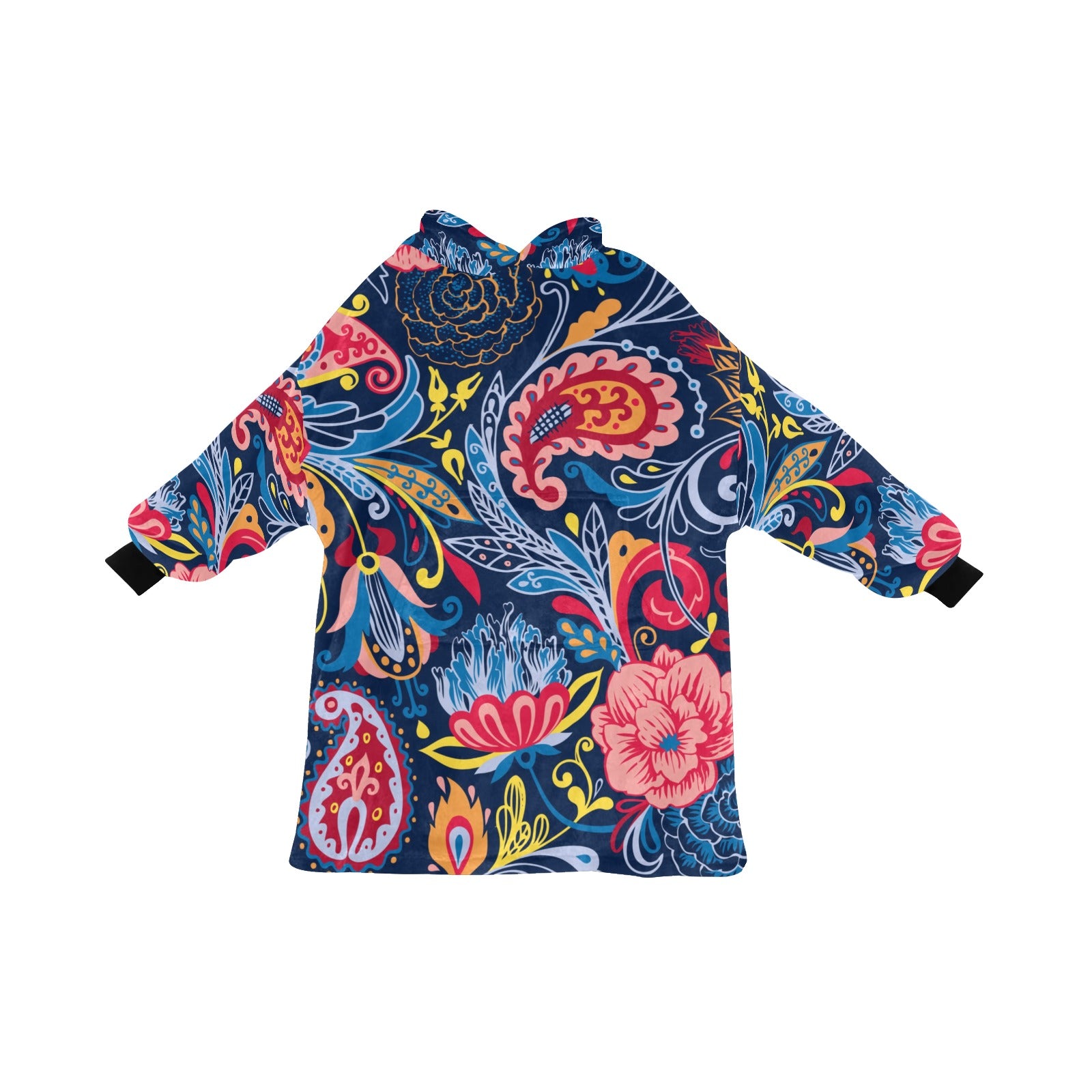 Men's Traditional Indian Art Abstract Blanket Hoodie