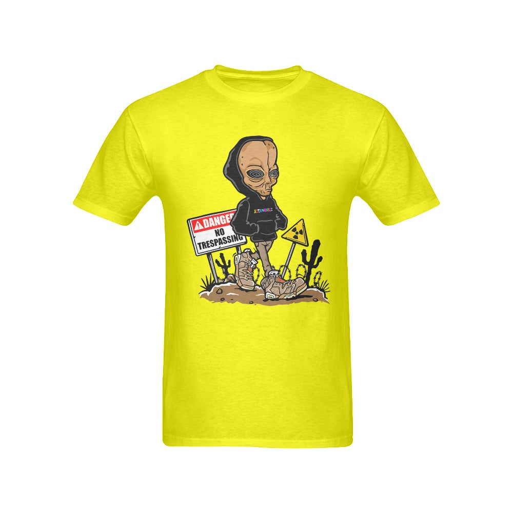 Men's No Trespassing Streetwear Classic Fit T-shirt