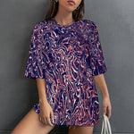 Women's Void Acid & Punk Oversized T-shirt