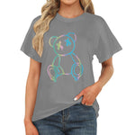 Women's Ded Teddy Streetwear Classic Fit T-shirt