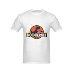 Men's No Internet Streetwear Classic Fit T-shirt