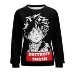 Women's Izuku My hero academia Anime Sweatshirt