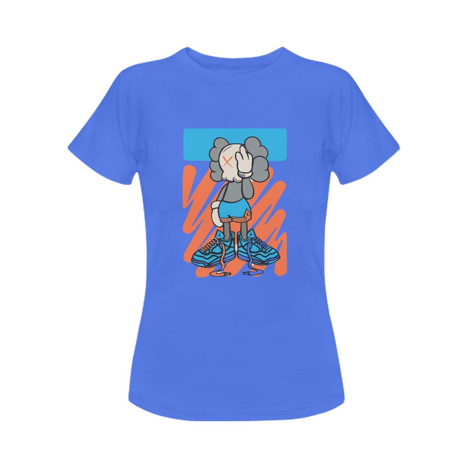 Women's Dumb Skull Streetwear Classic Fit T-shirt