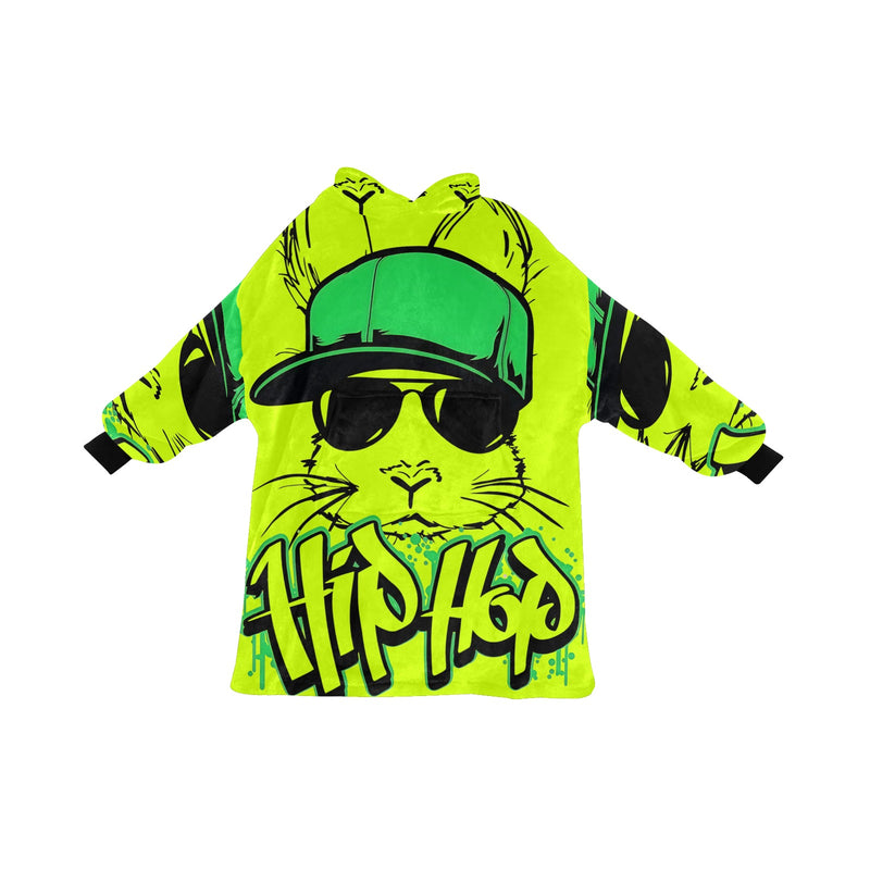 Men's Hip Hop Streetwear Blanket Hoodie
