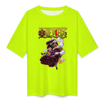 Men's One Piece Fight Anime Oversized T-shirt