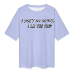 Men's I'm The Trip Typography Oversized T-shirt