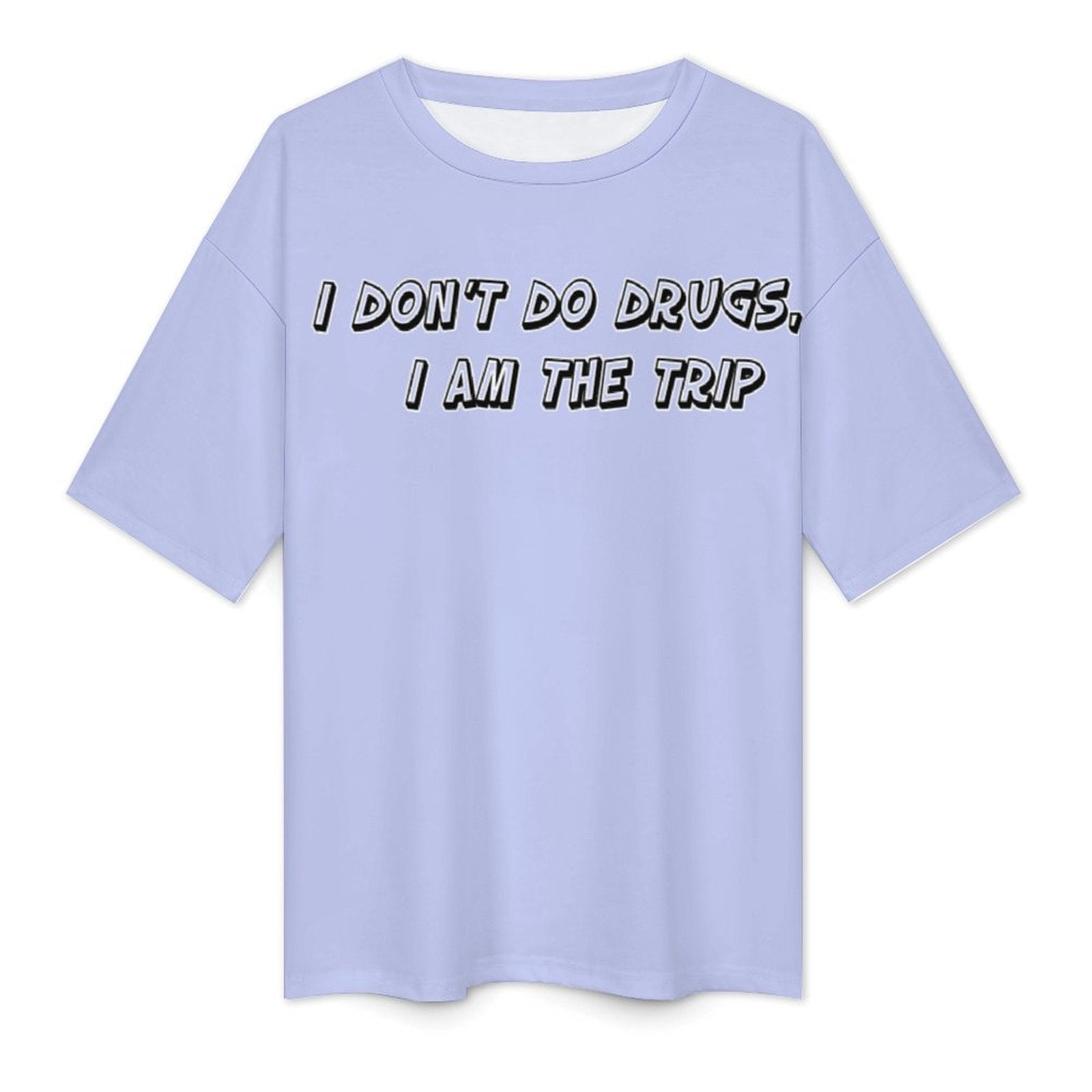 Men's I'm The Trip Typography Oversized T-shirt