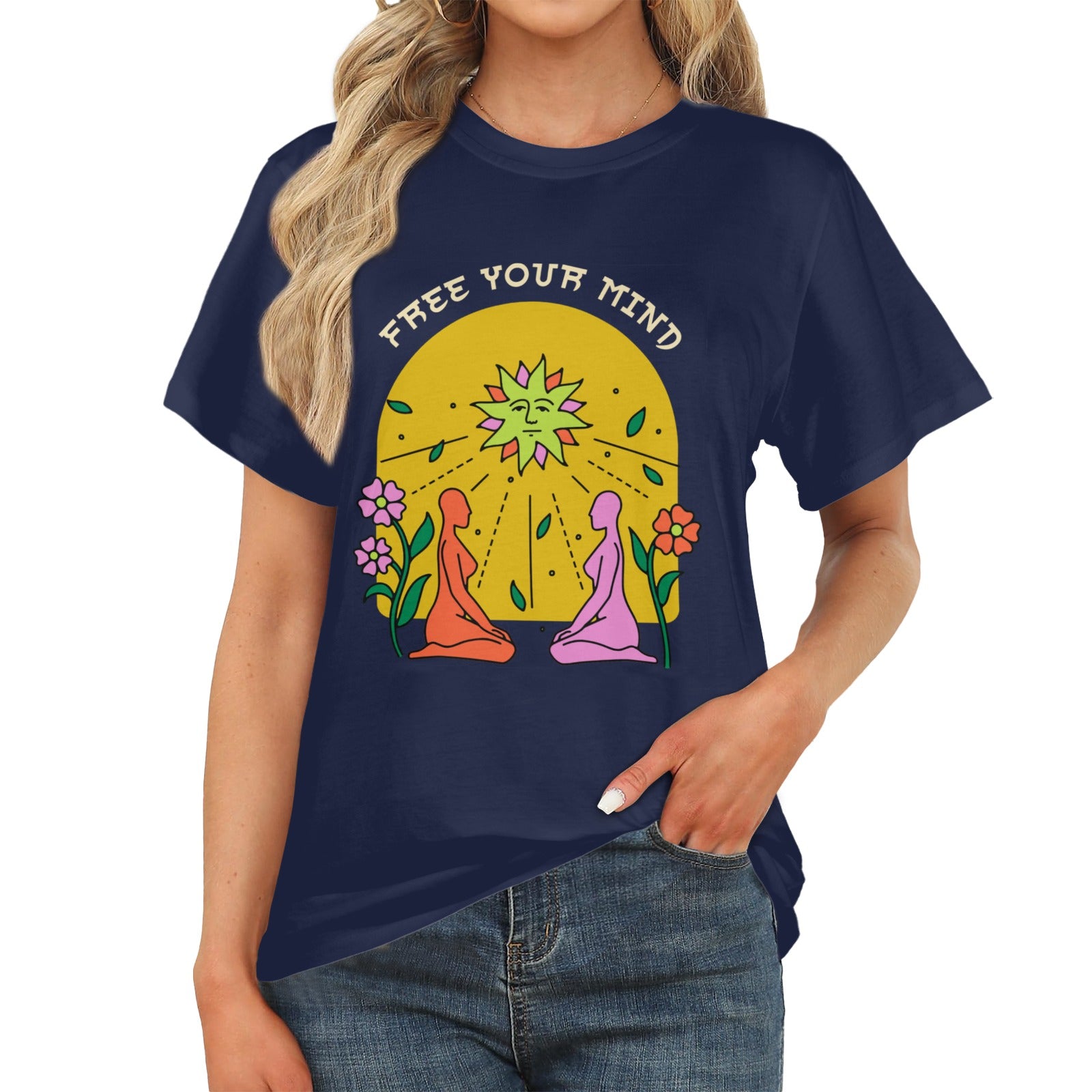 Women's Free Your Mind Acid & Punk Classic Fit T-shirt