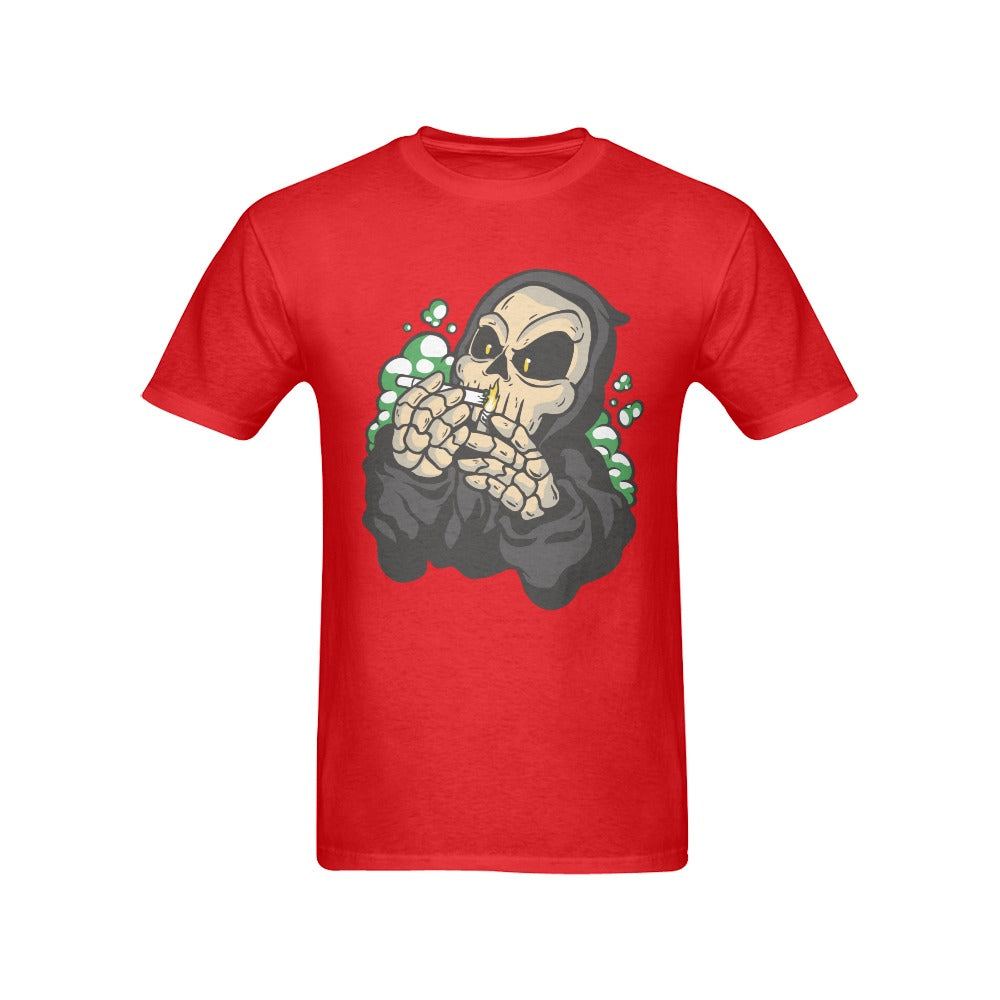 Men's Smoking Death Streetwear Classic Fit T-shirt
