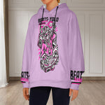 Women's BEATS-YOLO Streetwear Flannel Hoodie