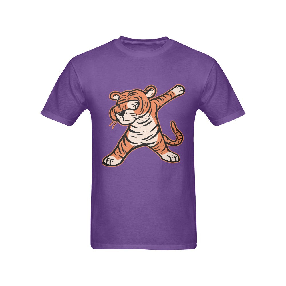 Men's Sawage Tiger Streetwear Classic Fit T-shirt