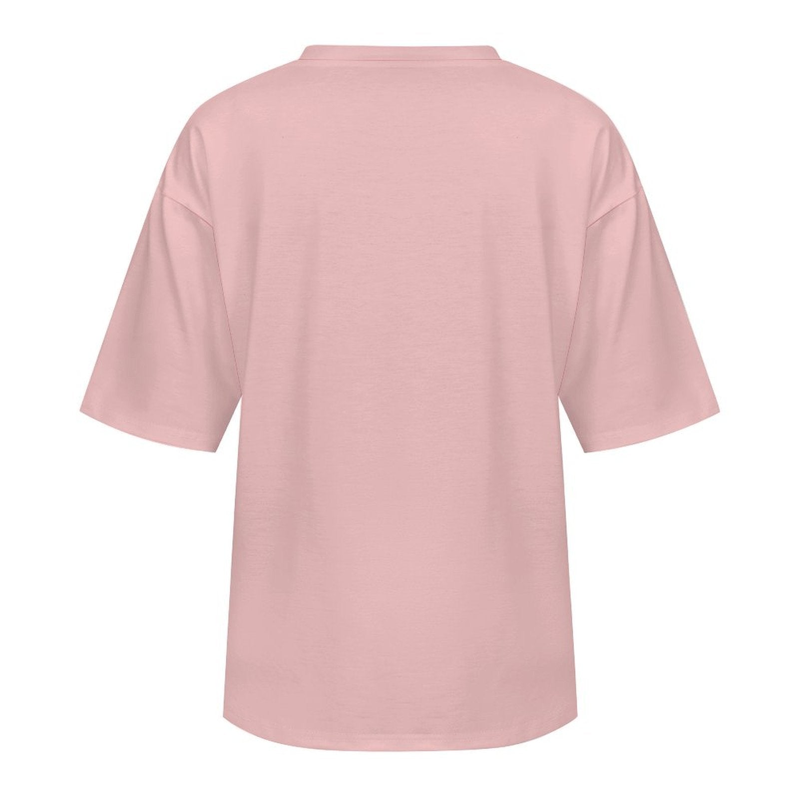 Women's Cat Power Abstract Oversized T-shirt