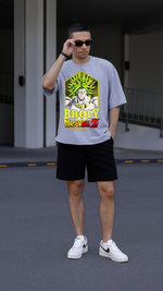 Men's Broly Dragon Ball Z Anime Oversized T-shirt