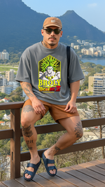 Men's Broly Dragon Ball Z Anime Oversized T-shirt