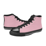 Men's Pale Chestnut Solid High Top Shoes