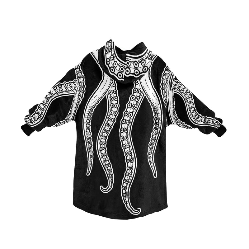 Women's Tentacle Abstract Blanket Hoodie