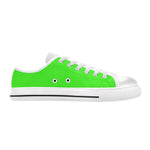 Women's Neon Green Low Top Shoes