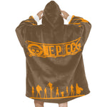 Women's One Piece Anime Blanket Hoodie