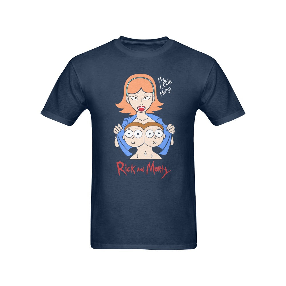 Men's Rick and Morty Streetwear Classic Fit T-shirt