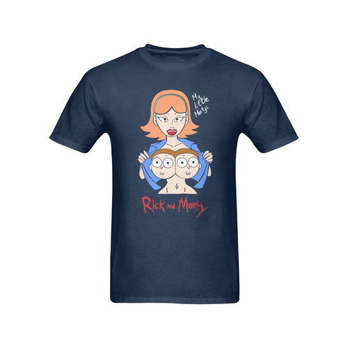 Men's Rick and Morty Streetwear Classic Fit T-shirt
