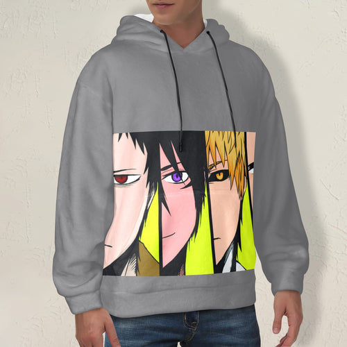 Men's One Punch Man Anime Flannel Hoodie