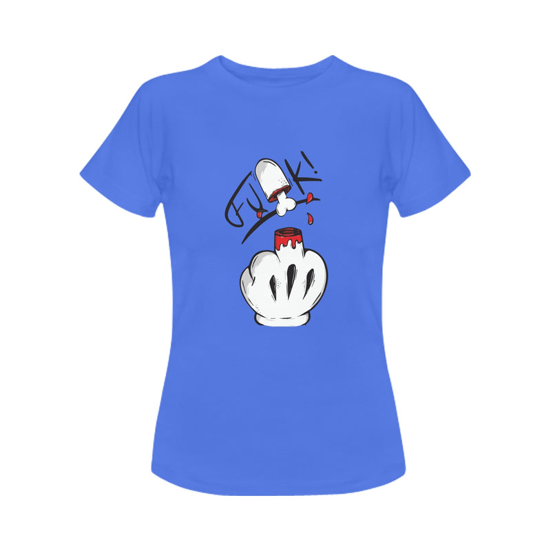 Women's Middle Finger Acid & Punk Classic Fit T-shirt